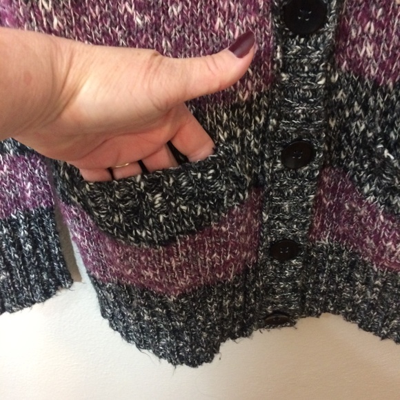 Mudd Button Down Cardigan Sz Med - Picture 6 of 8